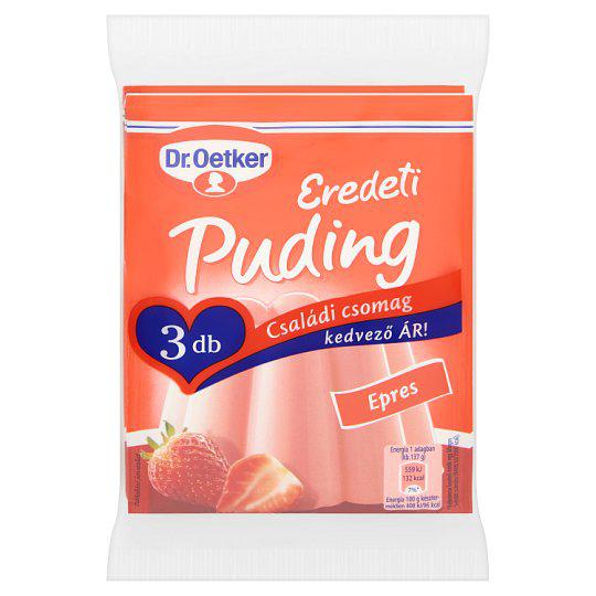Dr. Oetker Eredeti Puding epres pudingpor 3 x 40 g