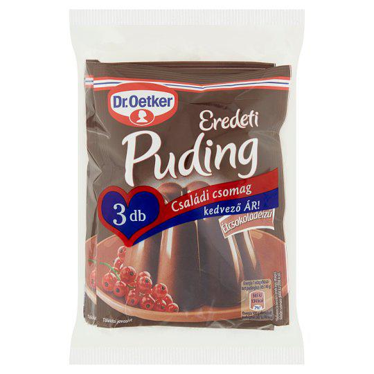 Dr. Oetker Eredeti Puding étcsokoládéízű pudingpor 3 x 48 g