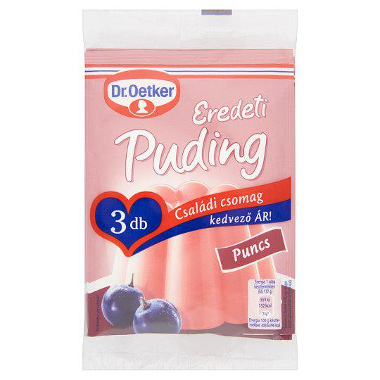 Dr. Oetker Eredeti Puding puncs pudingpor 3 x 40 g