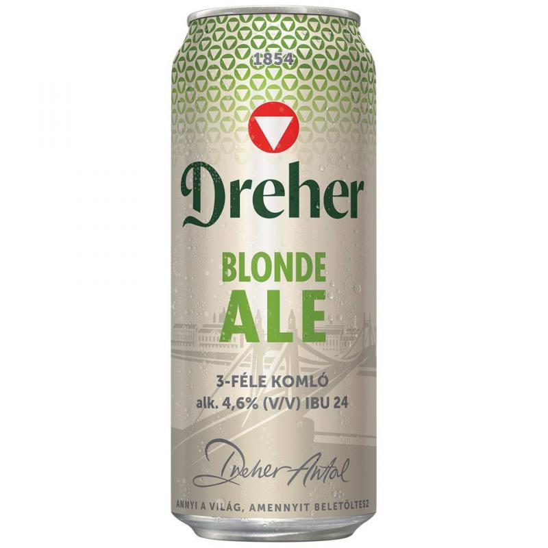 DREHER BLONDE ALE 0.5L DOBOZ (DRS)