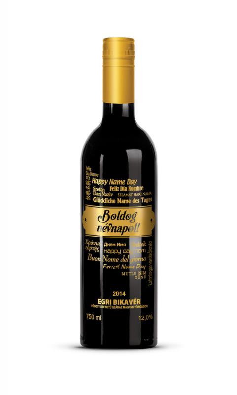 Egri Bikavér "Boldog Névnapot" 0,75 l
