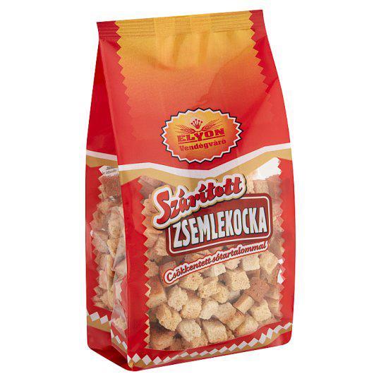 Elyon Vendégváró szárított zsemlekocka csökkentett sótartalommal 150 g