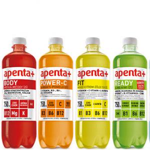 Apenta+ természetes ásványvíz (8 féle íz) 750 ml
