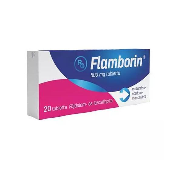 Flamborin 500 mg tabletta 20db