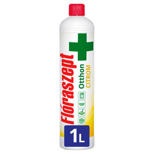 Flóraszept Otthon fertőtlenítő hatású folyékony tisztítószer friss citrom illattal 1000 ml