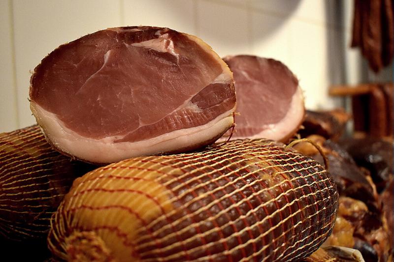 Füstölt kötözött sonka  ~2kg