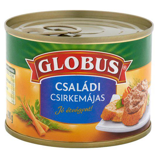 Globus családi csirkemájas 190 g