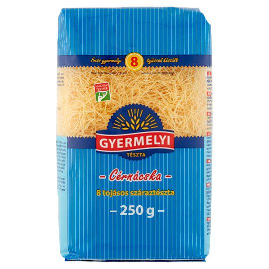 Gyermelyi cérnácska 8 tojásos száraztészta 250 g