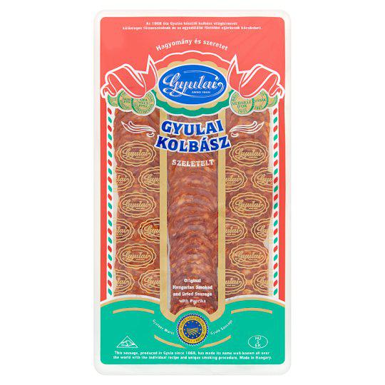 Gyulai szeletelt kolbász 80 g