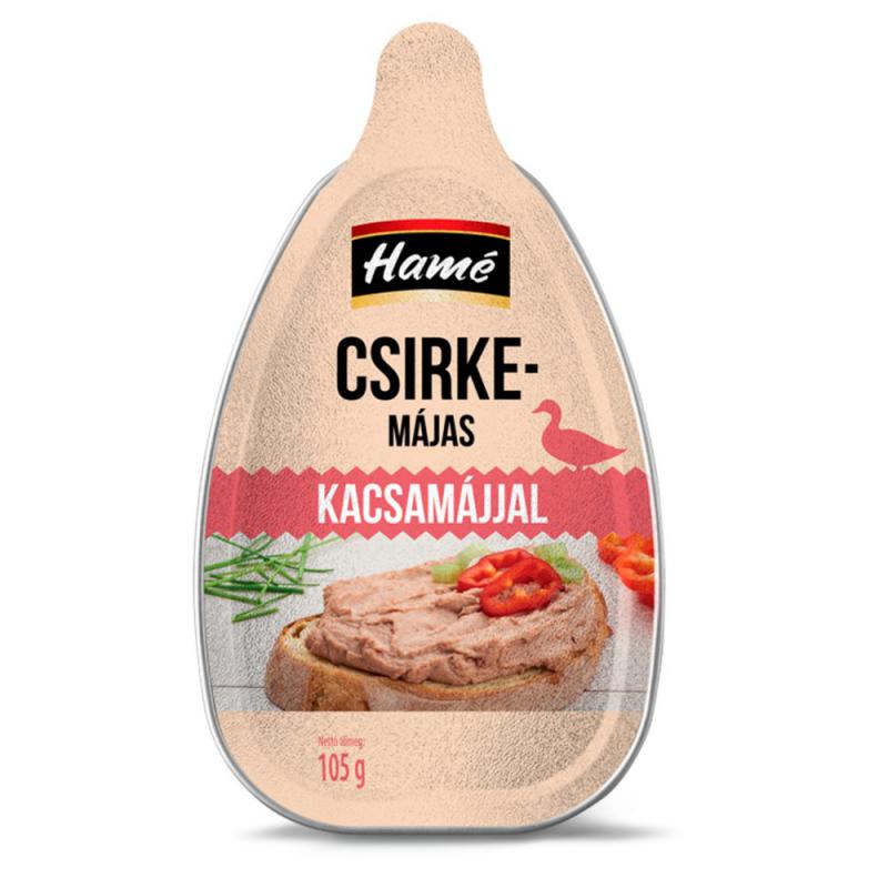 Hamé csirkemájas kacsamájjal 105 g