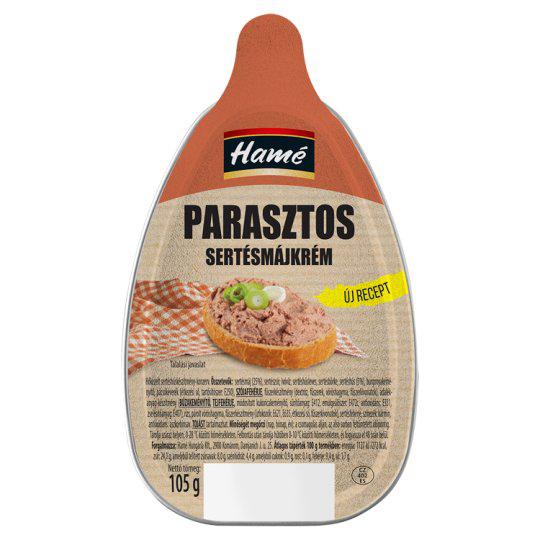 Hamé parasztos sertés májkrém 105 g