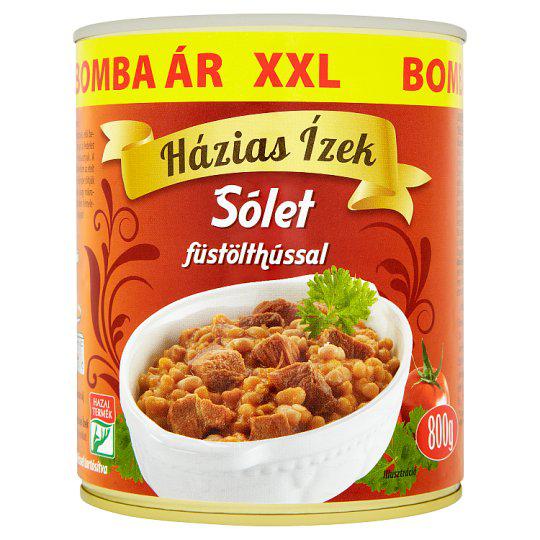 Házias Ízek sólet füstölthússal 800 g