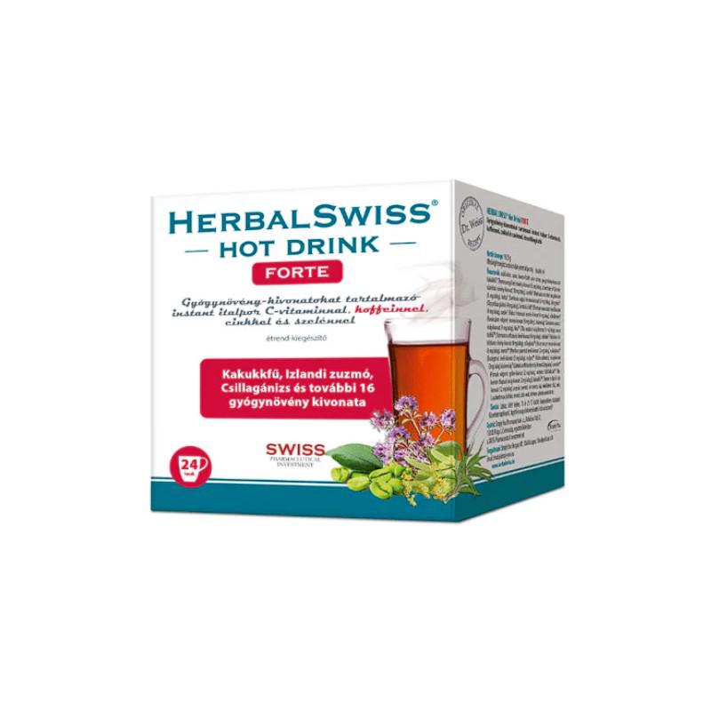 Herbal Swiss Hot Drink Forte forró italpor 24 db