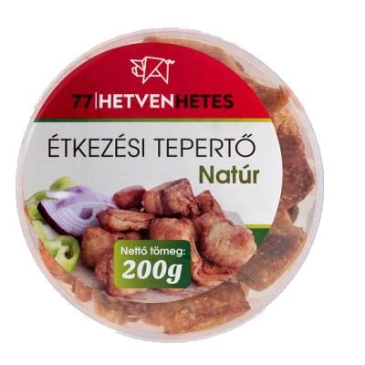 Hetvenhetes natúr étkezési tepertő 200 g