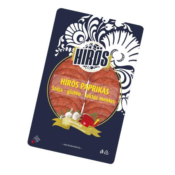Hírös paprikás szalámi szeletelve 5,5dkg