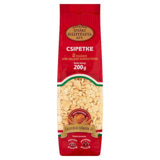 Izsáki Házitészta csipetke 8 tojásos házi jellegű száraztészta 200 g