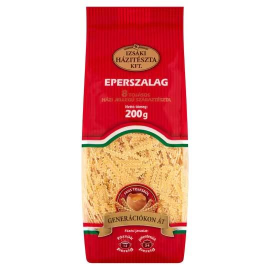 Izsáki Házitészta eperszalag 8 tojásos házi jellegű száraztészta 200 g
