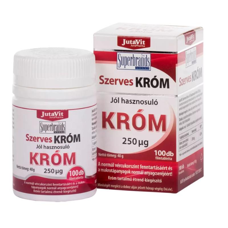 JutaVit szerves króm tabletta 100x