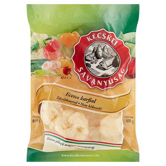 Kécskei Savanyúság ecetes karfiol édesítőszerrel 650 g
