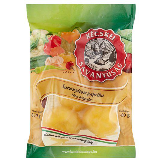 Kécskei Savanyúság savanyított paprika 650 g