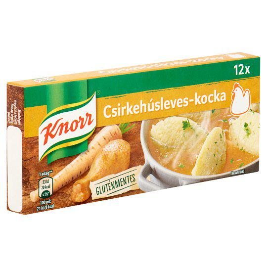 Knorr csirkehúsleves-kocka 12 db 120 g