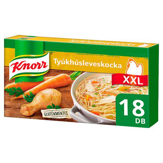 Knorr XXL tyúkhúsleveskocka 18 x 10 g (180 g)