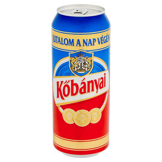 Kőbányai világos sör 4,3% 0,5 l