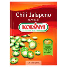Kotányi chili jalapeno darabkák 8 g