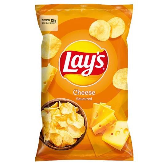 Lay's sajtos ízű burgonyachips 130 g