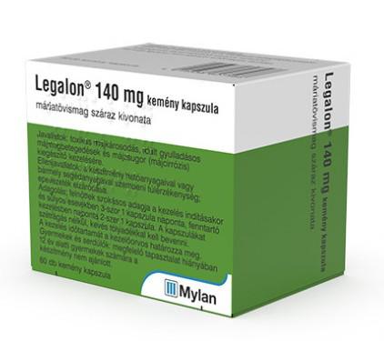 Legalon 140 mg kemény kapszula 60db