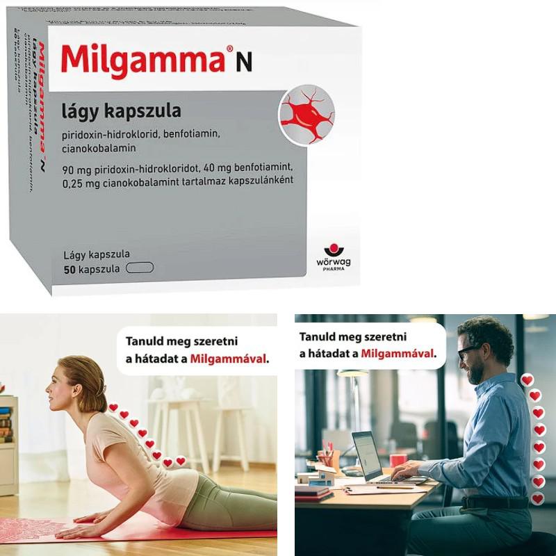 Milgamma N lágy kapszula 50 db