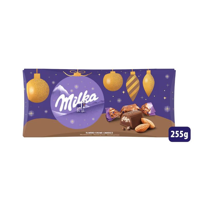 Milka mandulakrémes szaloncukor 255g