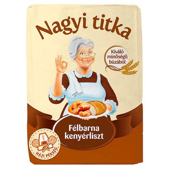 Nagyi titka félbarna kenyérliszt 1 kg