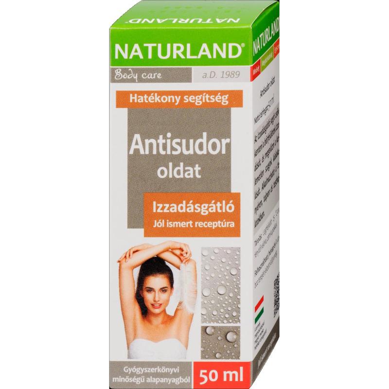 NATURLAND Izzadásgátló oldat, "Antisudor" 50 ml