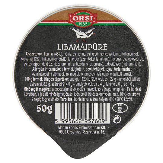 Orsi libamájpüré 50 g
