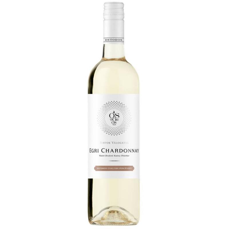 OSTOROS CHARDONNAY száraz fehér bor [0.75L] (DRS)