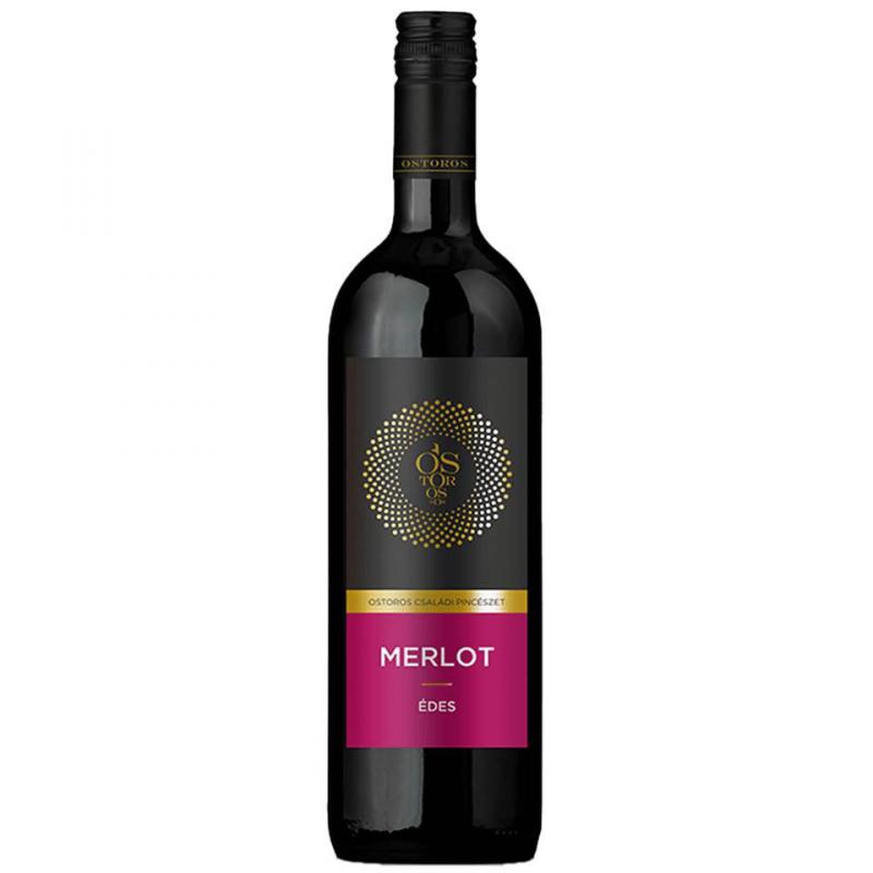 OSTOROS MERLOT SZÁRAZ VÖRÖS BOR [0.75L]
