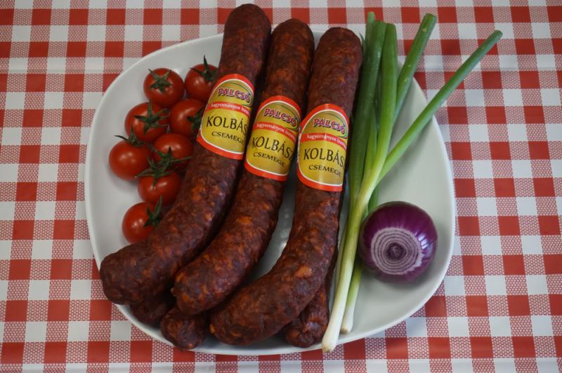 Palcsó- Hagyományos ízesítésű csemege kolbász, 1pár ~400g