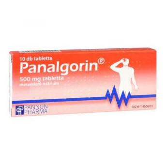 Panalgorin 500 mg tabletta 10 db