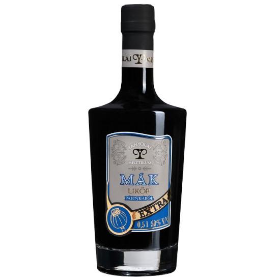 Panyolai Misztikum Mák Pálinka Likőr Extra (50% 0,5L)