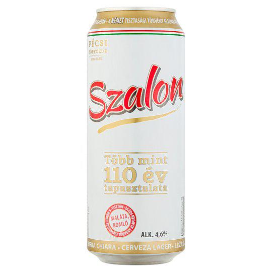 Pécsi Szalon világos sör 4,6% 0,5 l