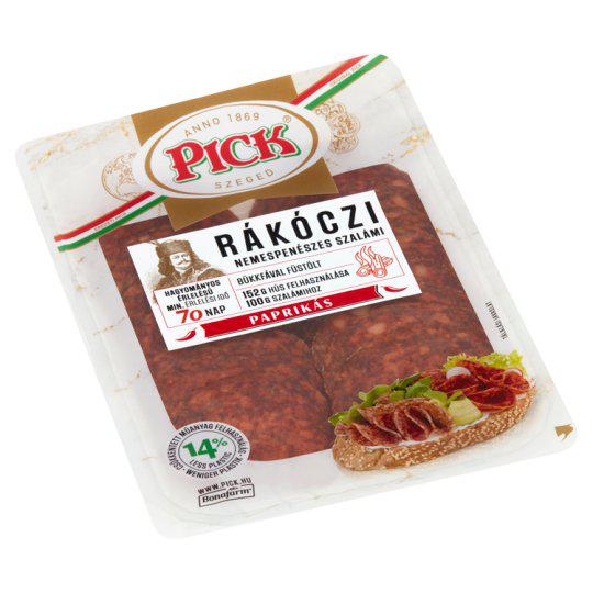 PICK Rákóczi paprikás szalámi szeletelt 70 g