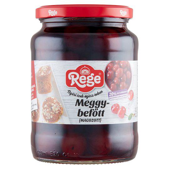 Rege magozott meggybefőtt 680 g