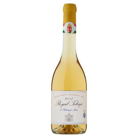 Royal Tokaji 5 Puttonyos Aszú édes fehérbor 500 ml