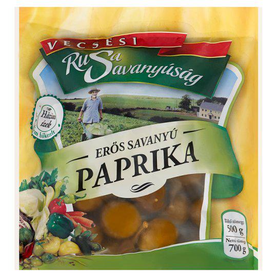 Rusa Savanyúság erős savanyú paprika 500 g