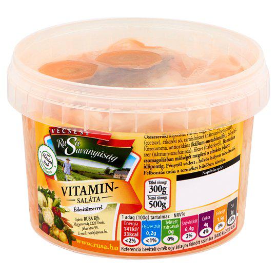 Rusa Savanyúság vitaminsaláta édesítőszerrel 500 g