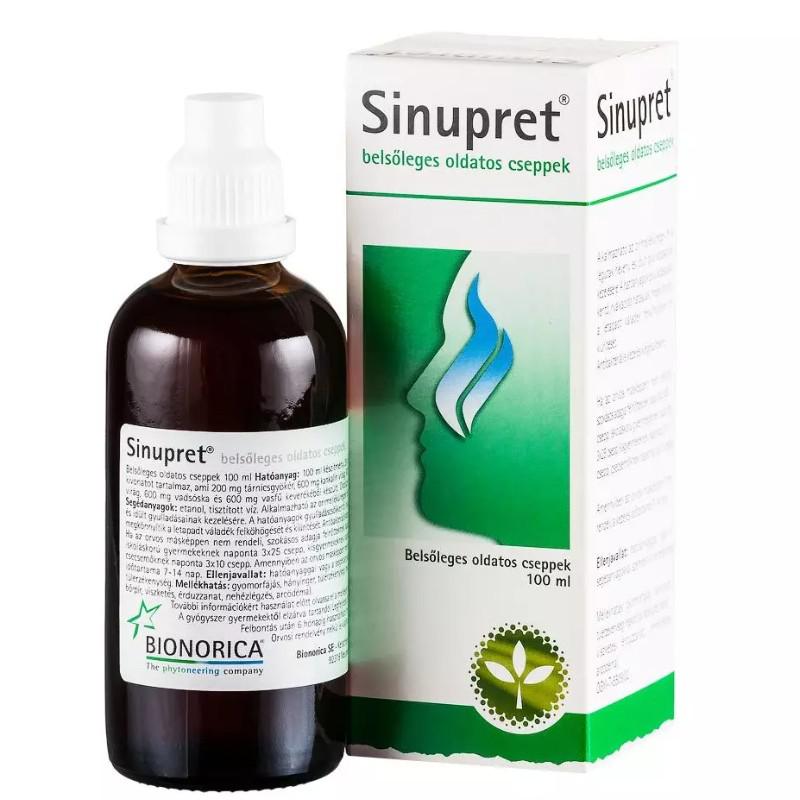 Sinupret belsőleges oldatos cseppek (100ml)