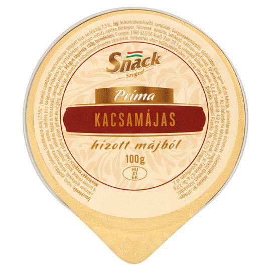Snack Szeged Príma kacsamájas hízott májból 100 g