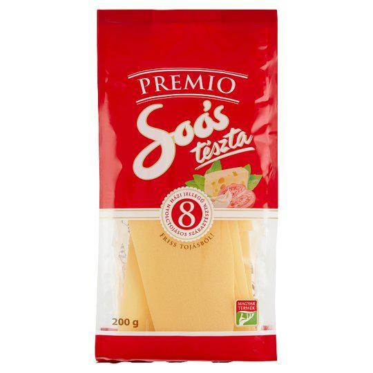 Soós Premio csuszatészta házi jellegű 8 tojásos száraztészta 200 g