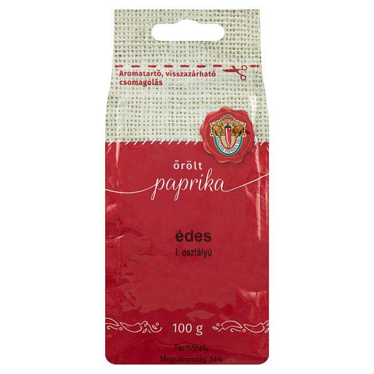 Szegedi Paprika I. osztályú édes őrölt paprika 100 g